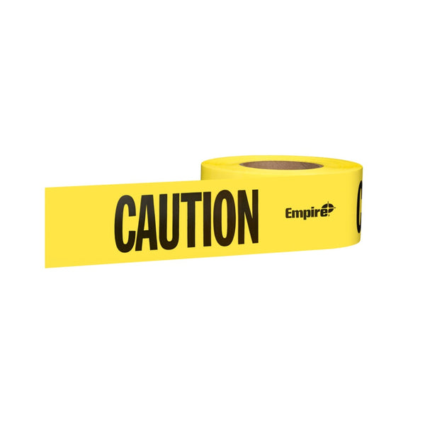 Empire Level 77-1002 Caution/Cuidado Barricade Tape, Yellow