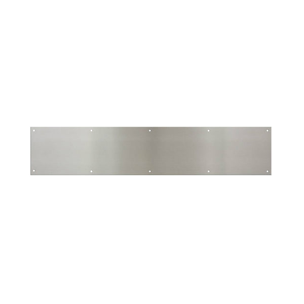 National Hardware N270-314 V1996 Kick Plates, Satin Nickel, 6" X 30"