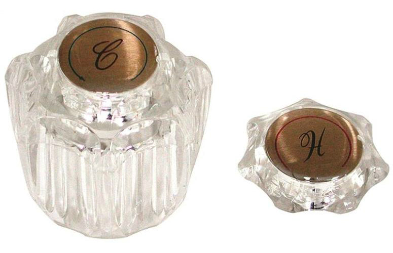 Danco 88049 DE-21H Knob Faucet Handle, 1-5/8" Dia x 2" H
