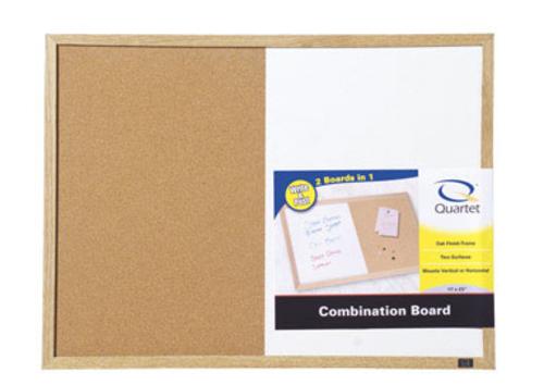 Quartet 35-380402Q Dry Erase & Bulletin Board Combo, 17"x23"