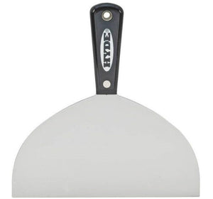 Hyde 02990 Flexible Joint Knife, 8", Black & Silver
