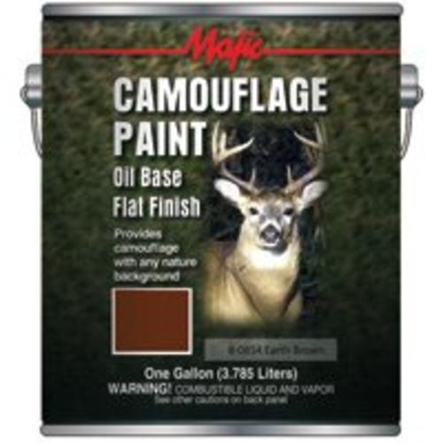 Majic 8-0854-1 Camouflage Paint - Gallon,Earth Brown