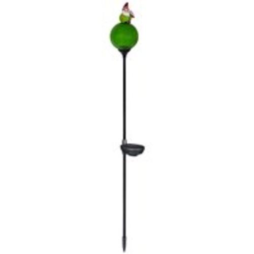 Boston Harbor PPH008-R1A-AA-1 Solar Light Gnome Green Globe, 33"