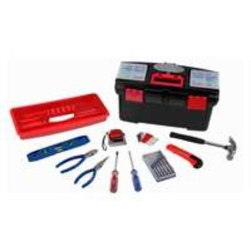 Toolbasix 10557 Tool Set With Tool Box, 22-Piece