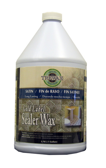 Trewax 887171968 Gold Label Sealer Wax, 1 Gallon, Satin