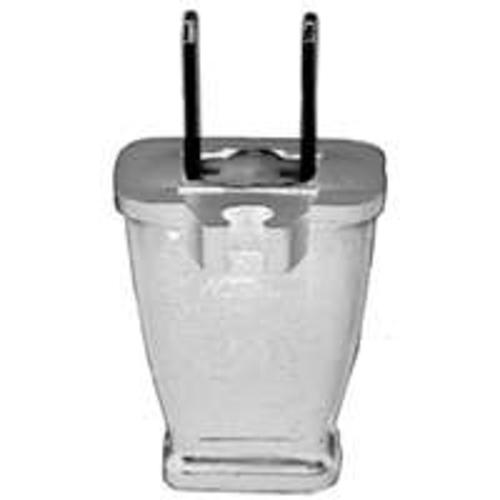 Cooper Wiring SA940W Thermoplastic Spring Action Plugs Non-Grounding