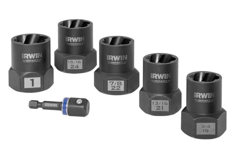 Irwin 1859146 Impact Bolt-Grip Lug Nut Set, 6-Piece