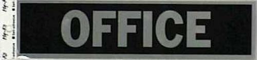 Hy-Ko 431 Sign Office 2X8" Alum