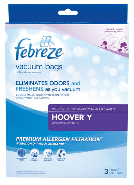 Febreze 22V81 Hoover Y Replacement Vacuum Bag