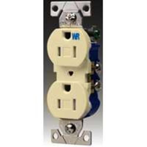 Cooper Wiring TWR270V Duplex Receptacles, Ivory