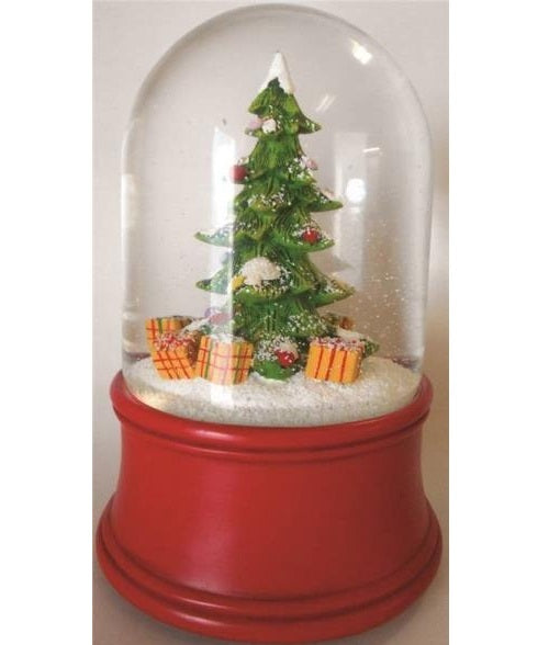 Holiday Basix 22107 Water Globe Christmas Tree With Music, 210 Mm