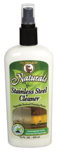 Howard SS5012 Stainless Steel Cleaner, 12 Oz