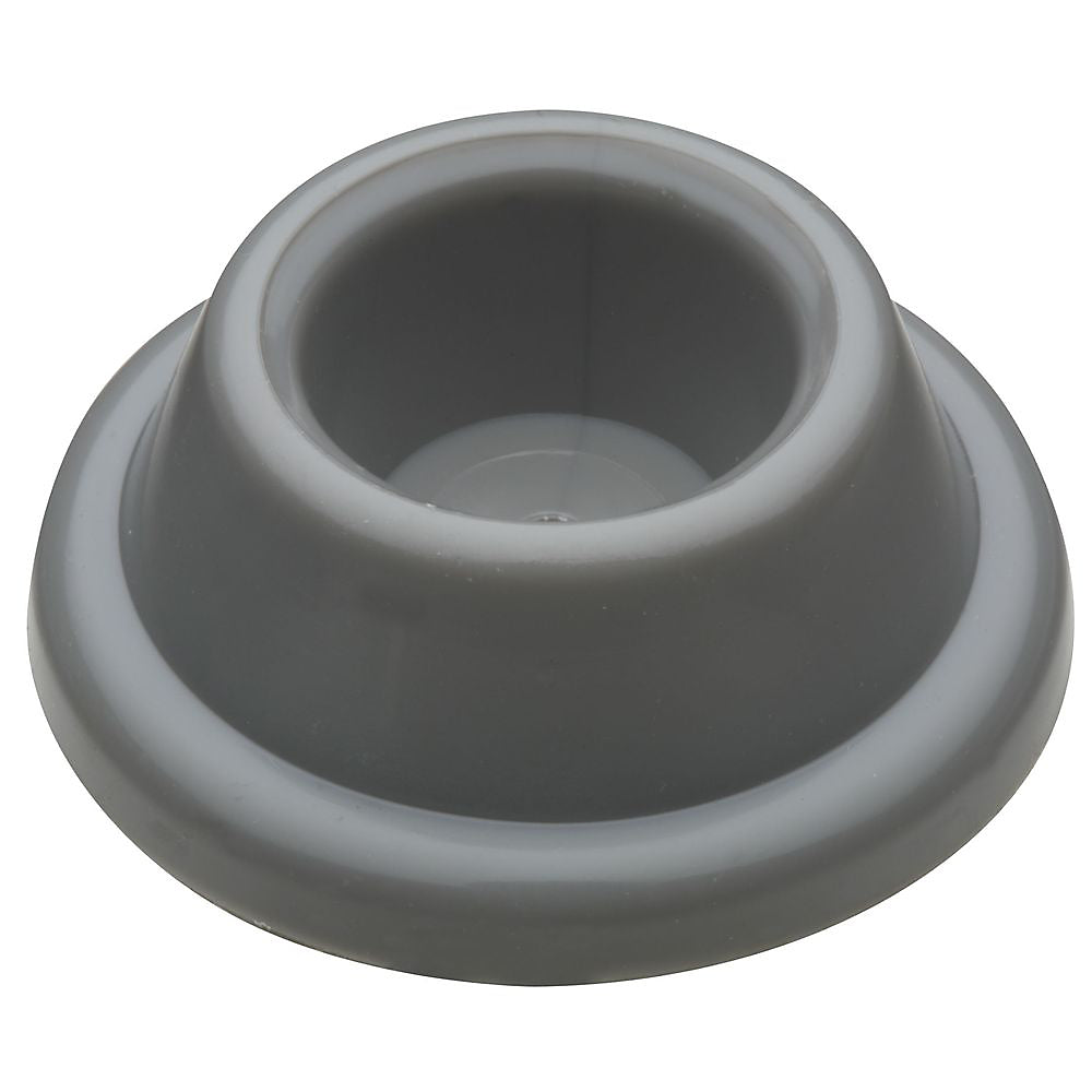 National Hardware N243-808 MPB237 Wall Door Stops, Grey
