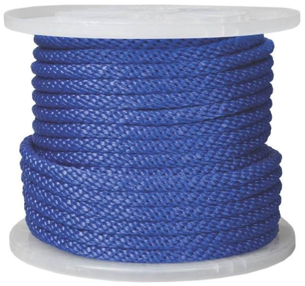 Ben-Mor 60265 Polypropylene Derby Rope, 1/2" x 150&#039;, Blue