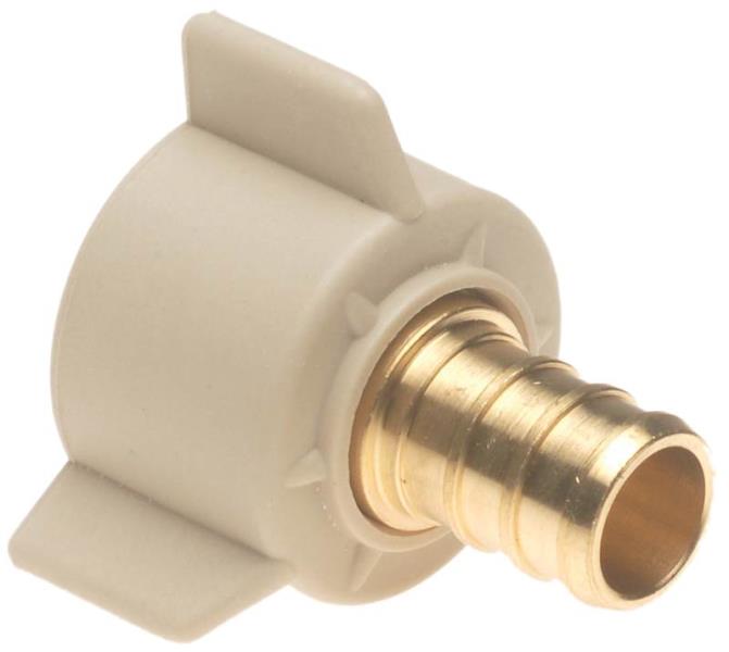Apollo Valves APXFB1212S Brass Female Swivel Adapter, 1/2" FPT