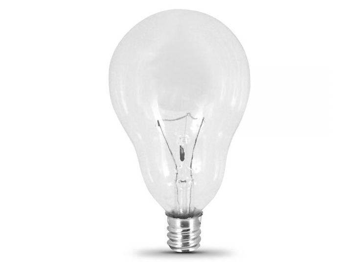 Feit Electric BP40A15C/CL/CF Incandescent Ceiling Fan Light Bulb, 120 Volt, 40 Watts