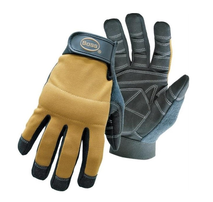 Boss 5206X Multi-Purpose Padded Knuckle Utility Gloves, X-Large