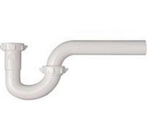 Plumb Pak PP941W White P-Trap, Plastic, White, 1-1/4"