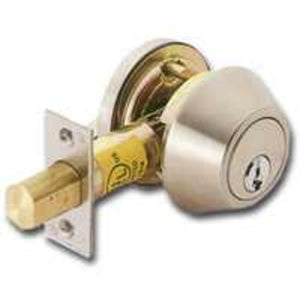 Mintcraft D762V Double Cylinder Deadbolt, Stainless Steel