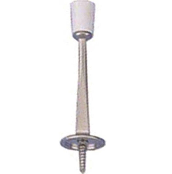 Prosource H20-Z023C-PS Rigid Baseboard Doorstops, Satin Nickel