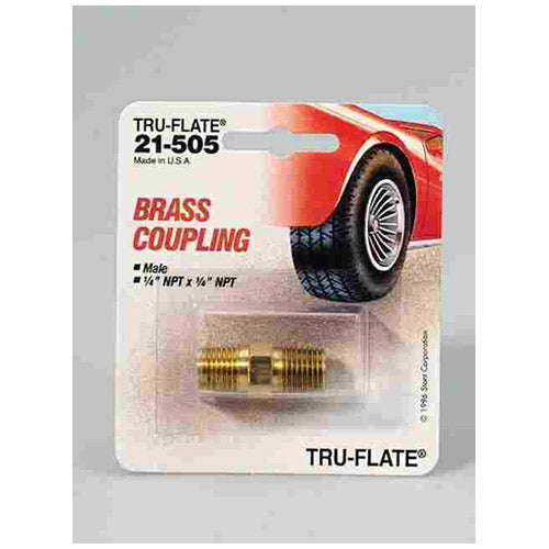 Tru-Flate 21505 Air Hexnipple1/4Npt-Male