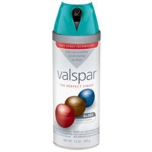 Valspar 85201 Twist Spray Paint, 12 Oz, Exotic Sea Gloss