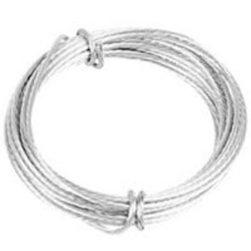 Hillman 50122 Braided Wire Galvanized,  9', 20Lb