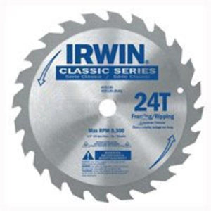 Irwin 15150 Classic Series Circular Saw Blade 8-1/4"x24 Teeth