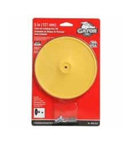 Gator 3050-012 Stick-On Resin Bond Backing Pad, 5", 3000 rpm