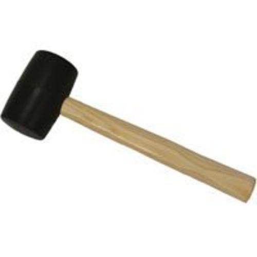 Mintcraft JLO-0153L Rubber Mallet With Wood Handle, 24 Oz