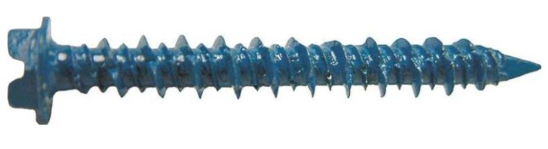 Western States 54081 Masonry Tapping Screw, 1/4"x2-1/4"