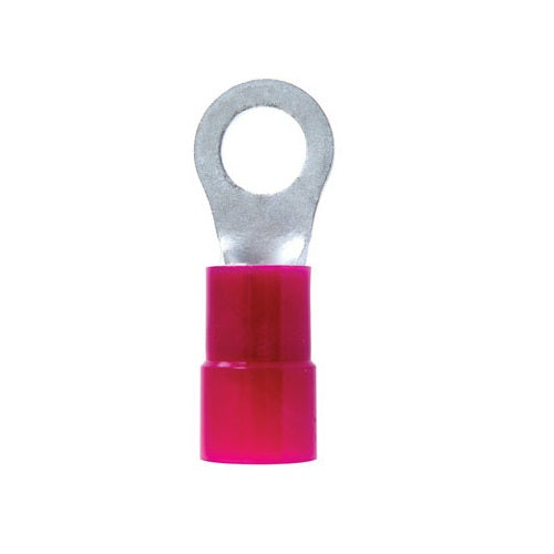 Jandorf 60780 Nylon Insulated Terminal Ring, 2 Gauge AWG, 1/2"