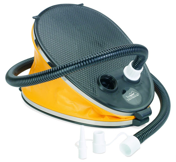 Texsport 23112 Deluxe High Volume Bellows Pump With Adapter, 1700 Cc/Min, Nylon Fabric