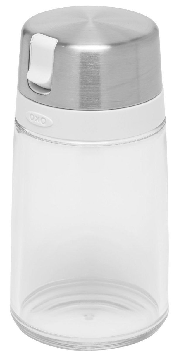 OXO Good Grips Sugar Dispenser 9oz. Stainless Steel Clear/White