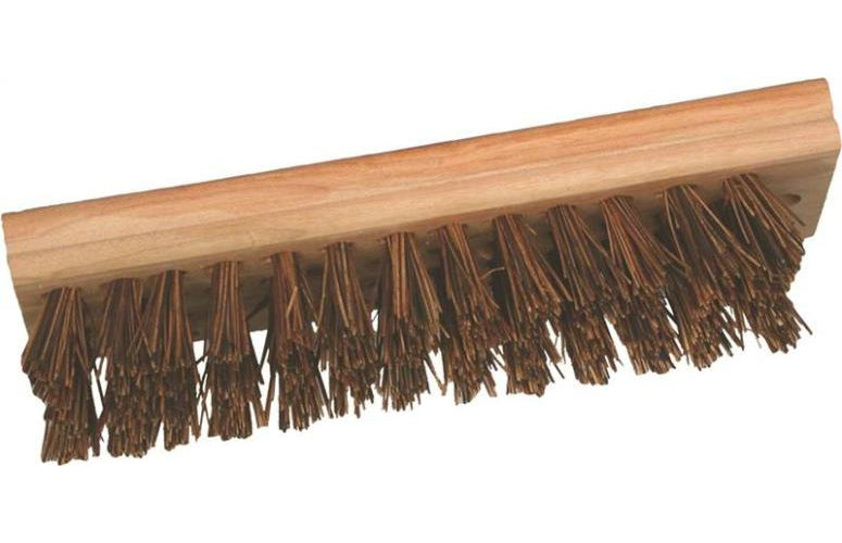 Birdwell Cleaning 470-48 Natural Palmyra Bristles Scrub Brush
