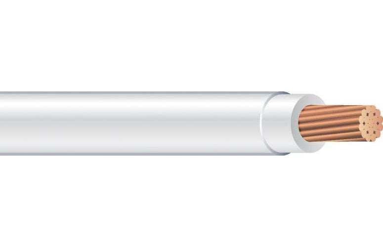 Southwire 22974037 Stranded THHN Wire, White, 100&#039;, 10 Gauge