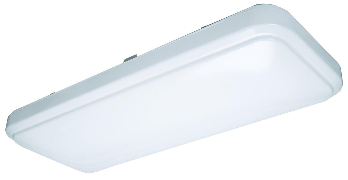 ETI 54648142 Reva LED Linear Flush Mount, 1′ x 2′, 20 Watt, 4000K