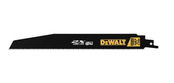 Dewalt DWA4179B25 Reciprocating Saw Blade, 9", 10 TPI