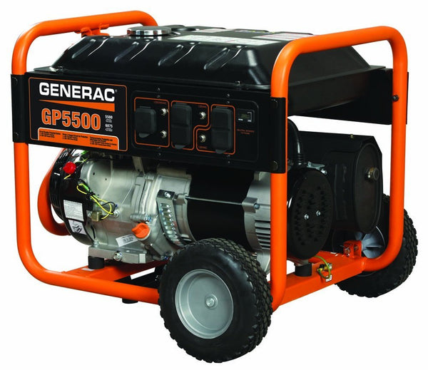 Generac 5975 GP5500 Portable Generator, 6875 Watt