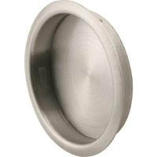 Prime Line N7203 Finger Pull Satin Nickel, 1-3/4"