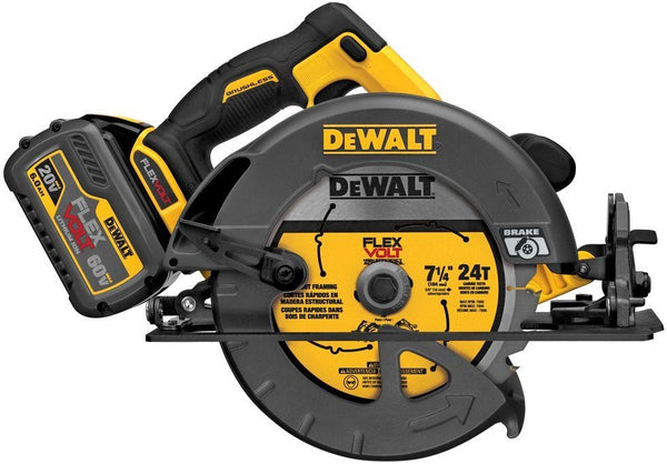DeWalt DCS575T2 Flexvolt Brushless Circular Saw Kit, 7-1/4"