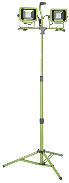 PowerSmith PWL2060TS Dual-Head LED Work Light With Tripod, 6000 Lumens