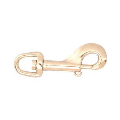 Campbell Chain T7615012 Bolt Snap 1/2" - Nickel Finish