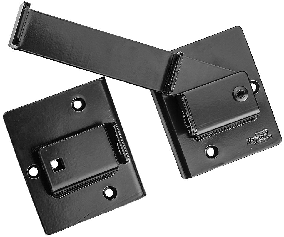 National Hardware N109-001 Spb1130 Heavy Duty Flip Latch, Black