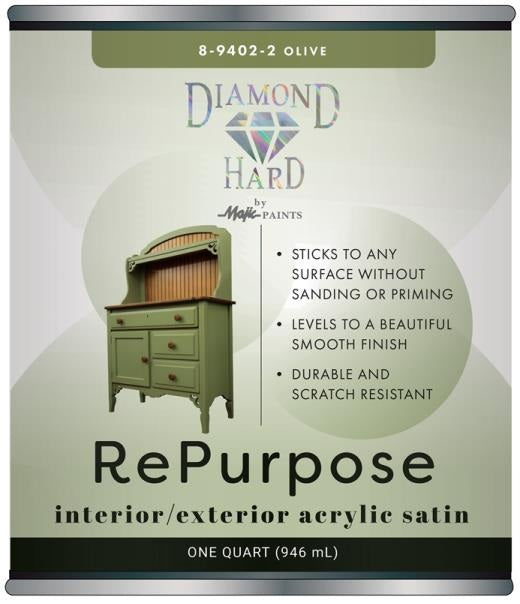 Majic 8-9402-2 Diamond Hard Repurpose Enamel Paint, 1 Quart