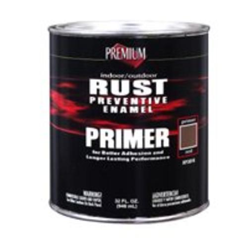 Premium RP3016 Oil-Based Rust Preventive Enamel Primer 1 Quart, Red