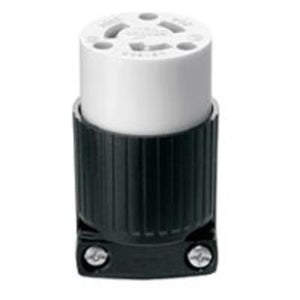 Cooper Wiring L620C Locking 3 Wire Gnd Connector, Gray