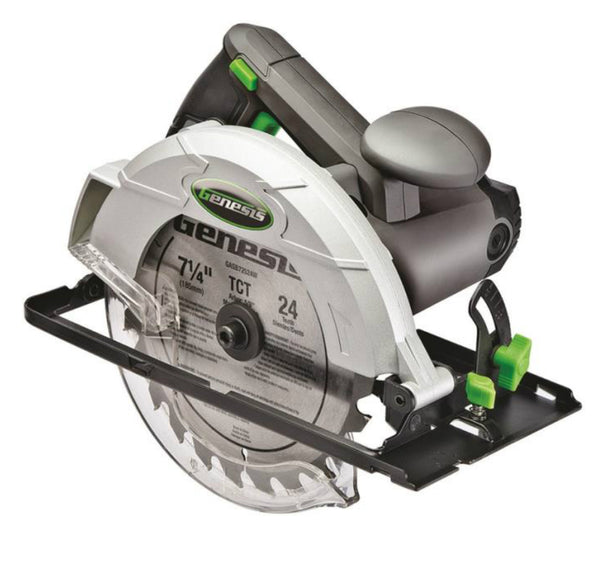 Genesis GCS120 Circular Saw, 7-1/4", 12 Amp