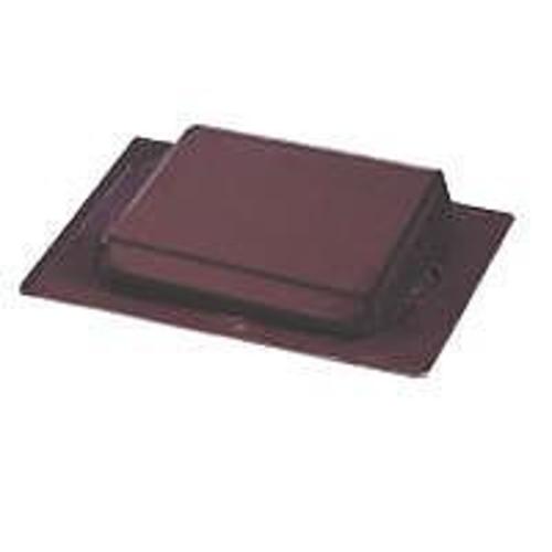 Ll Building IR612BR Resin Slatn Back Roof Louver, Brown