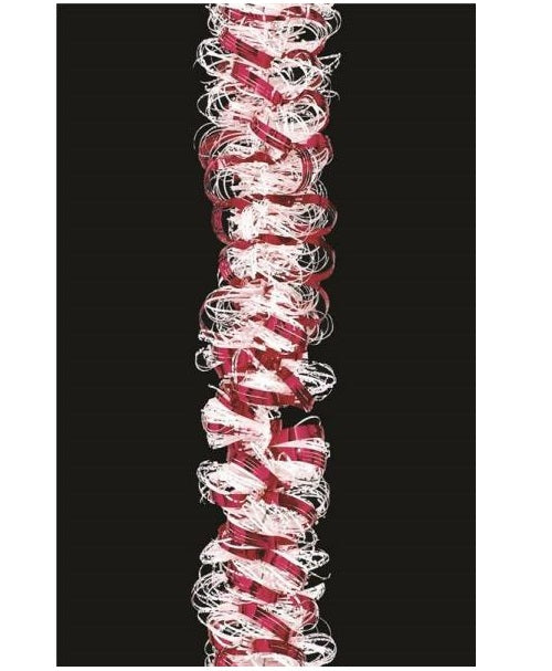 Holiday Trim 3786024 Deluxe Angel Garland, Red/Snow
